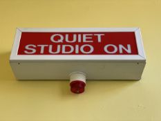 Retro Studio On Illuminated Sign