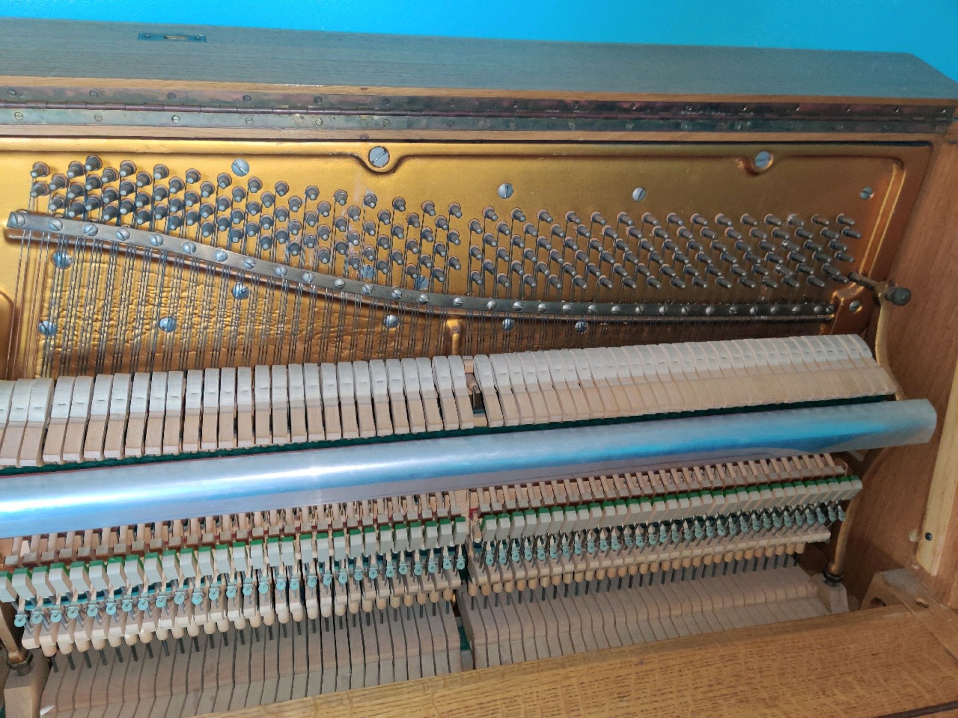 Danemann upright piano - Image 4 of 4