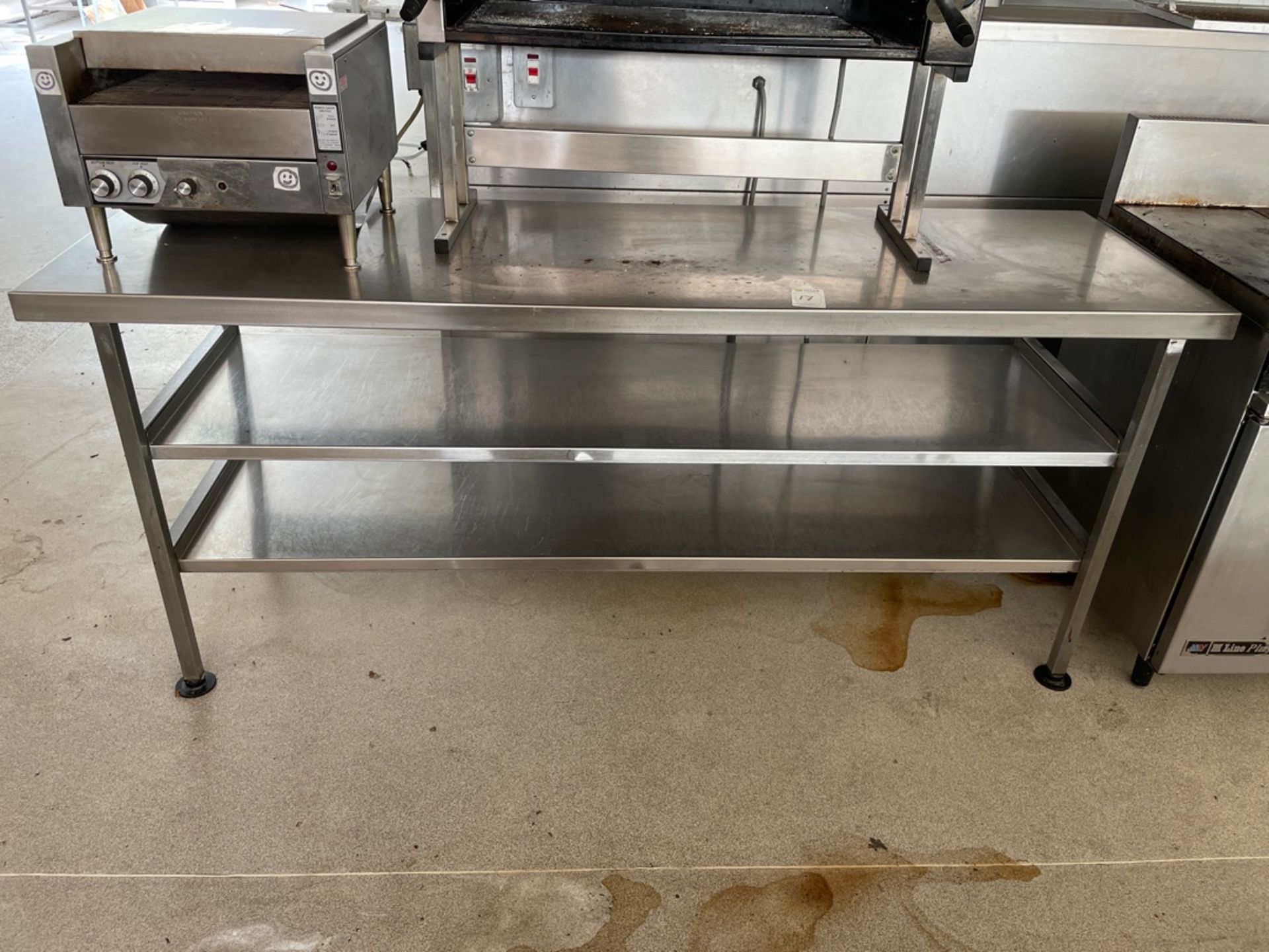 Stainless Steel Prep Table