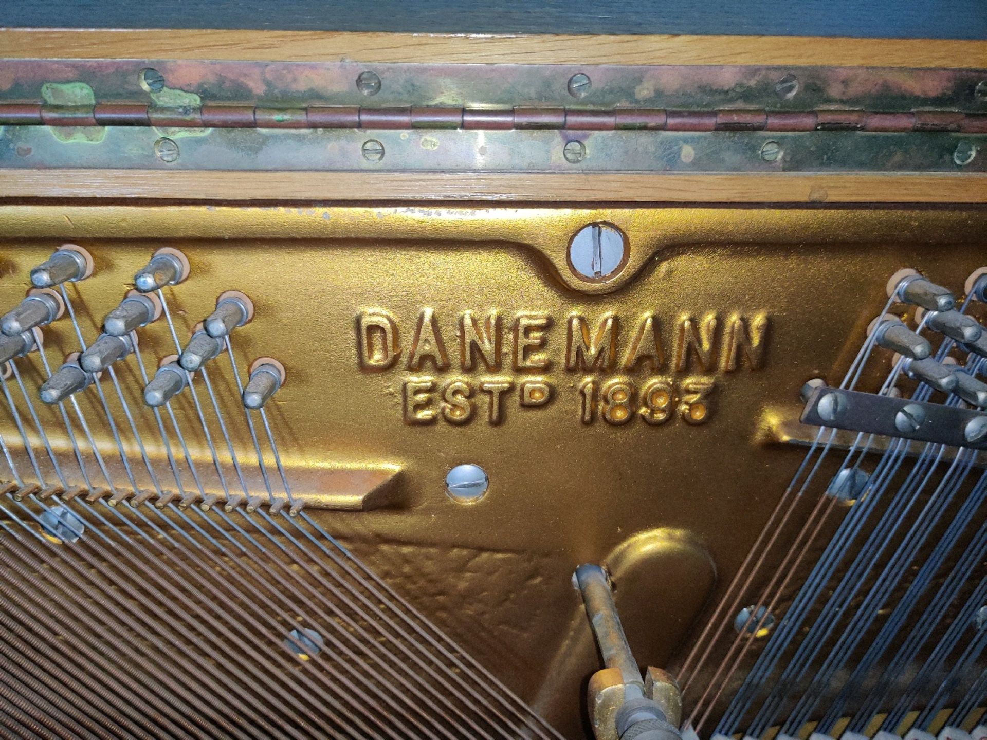 Danemann upright piano - Image 2 of 4