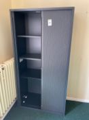 Haworth Sliding Door Storage Cabinet