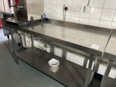 Stainless Steel Prep Station