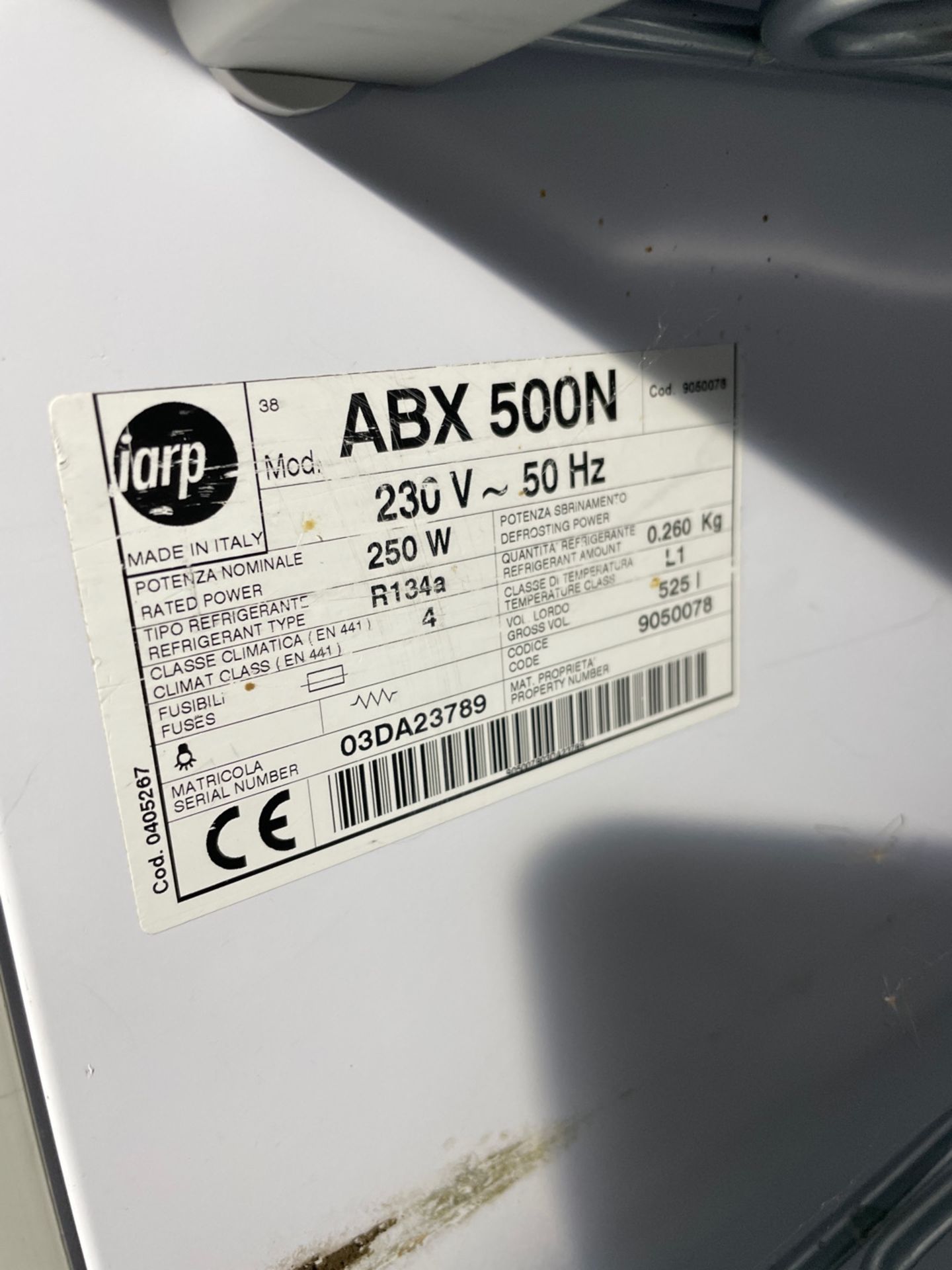 Iarp ABX 500 N Upright Freezer - Image 3 of 3