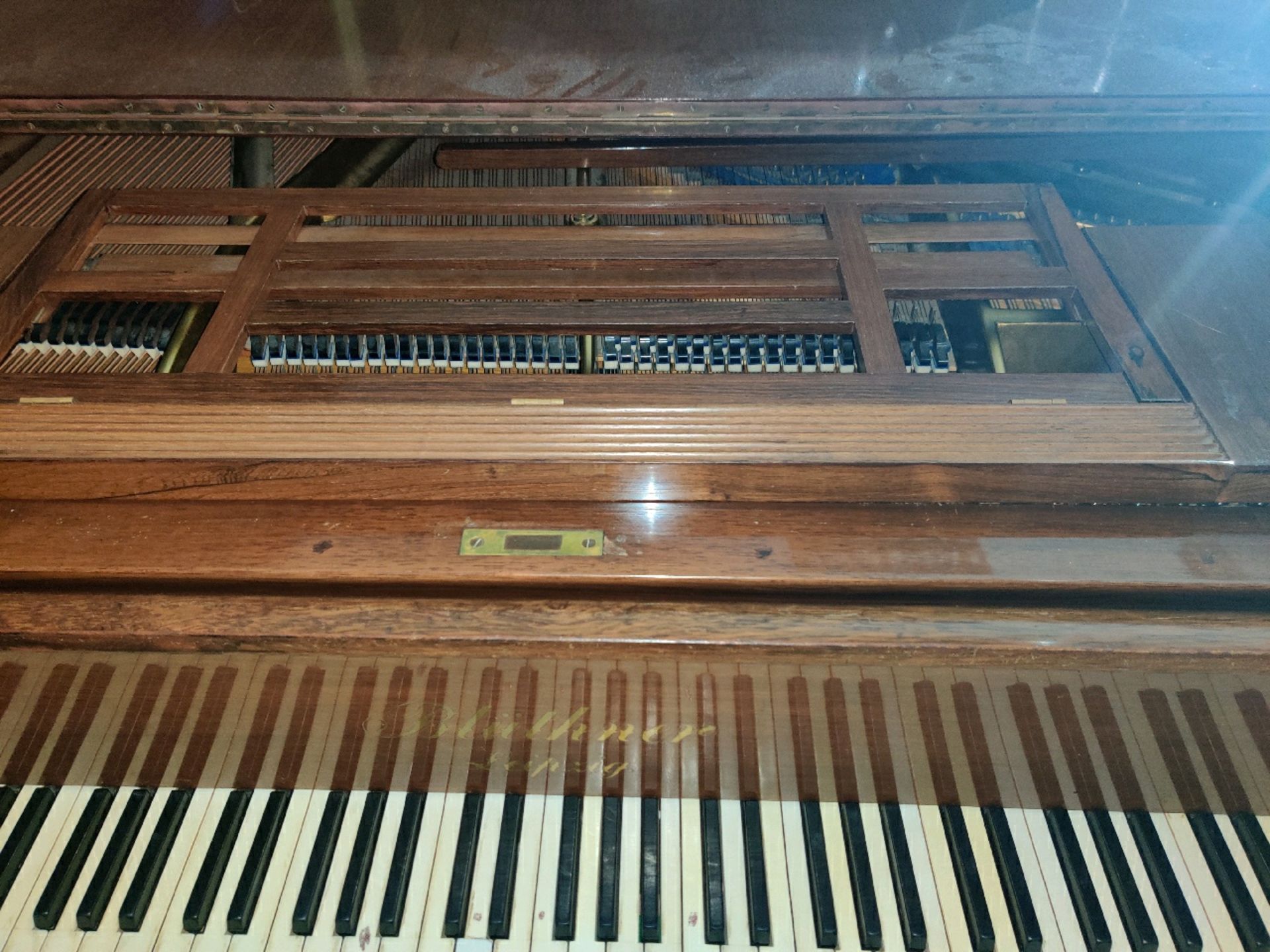 Bluthner Grand piano - Image 8 of 10