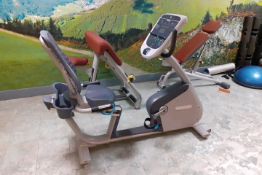 Recumbent exercise cycle