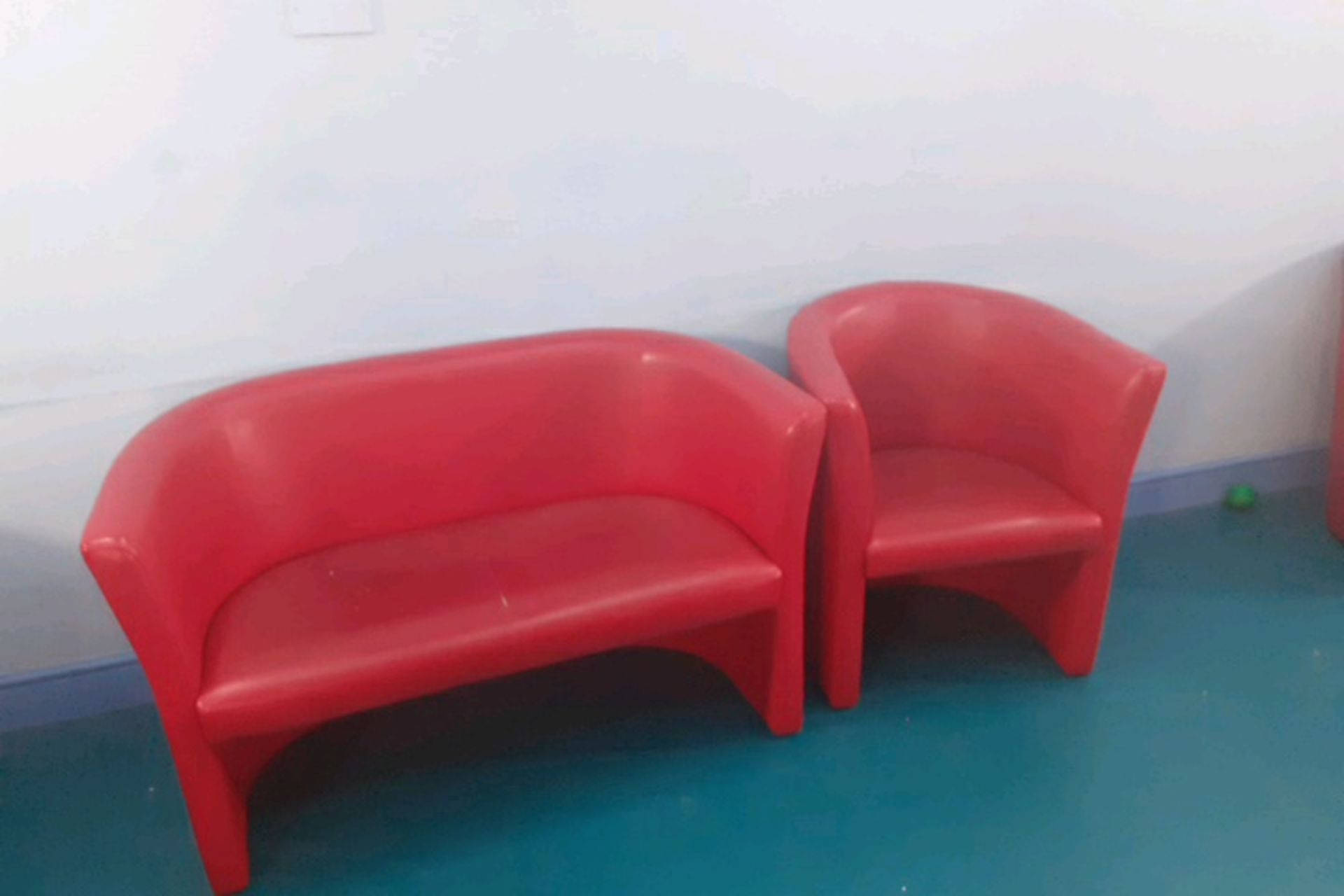 Sofa and chair