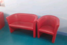 Sofa and chair