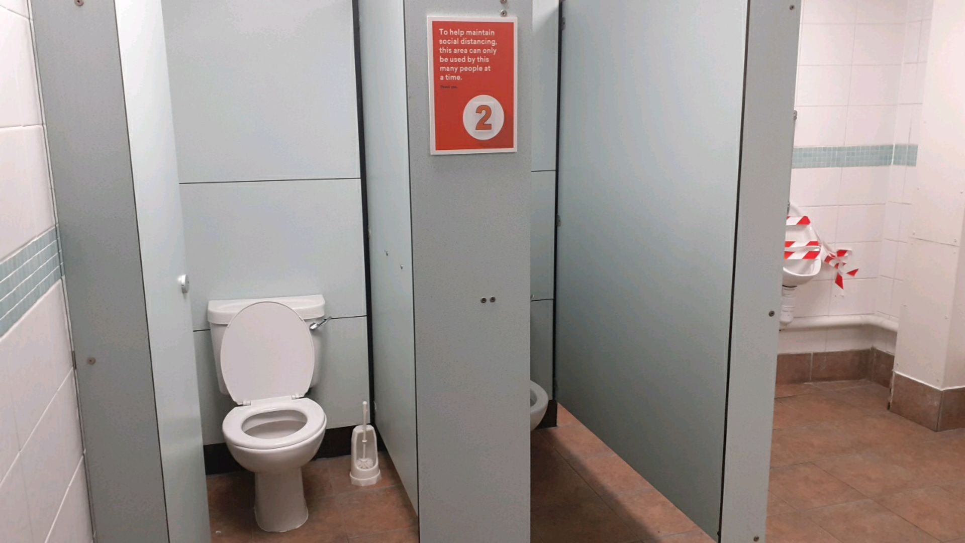 Male toilets