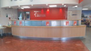 Reception desk