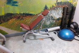 Exercise bench