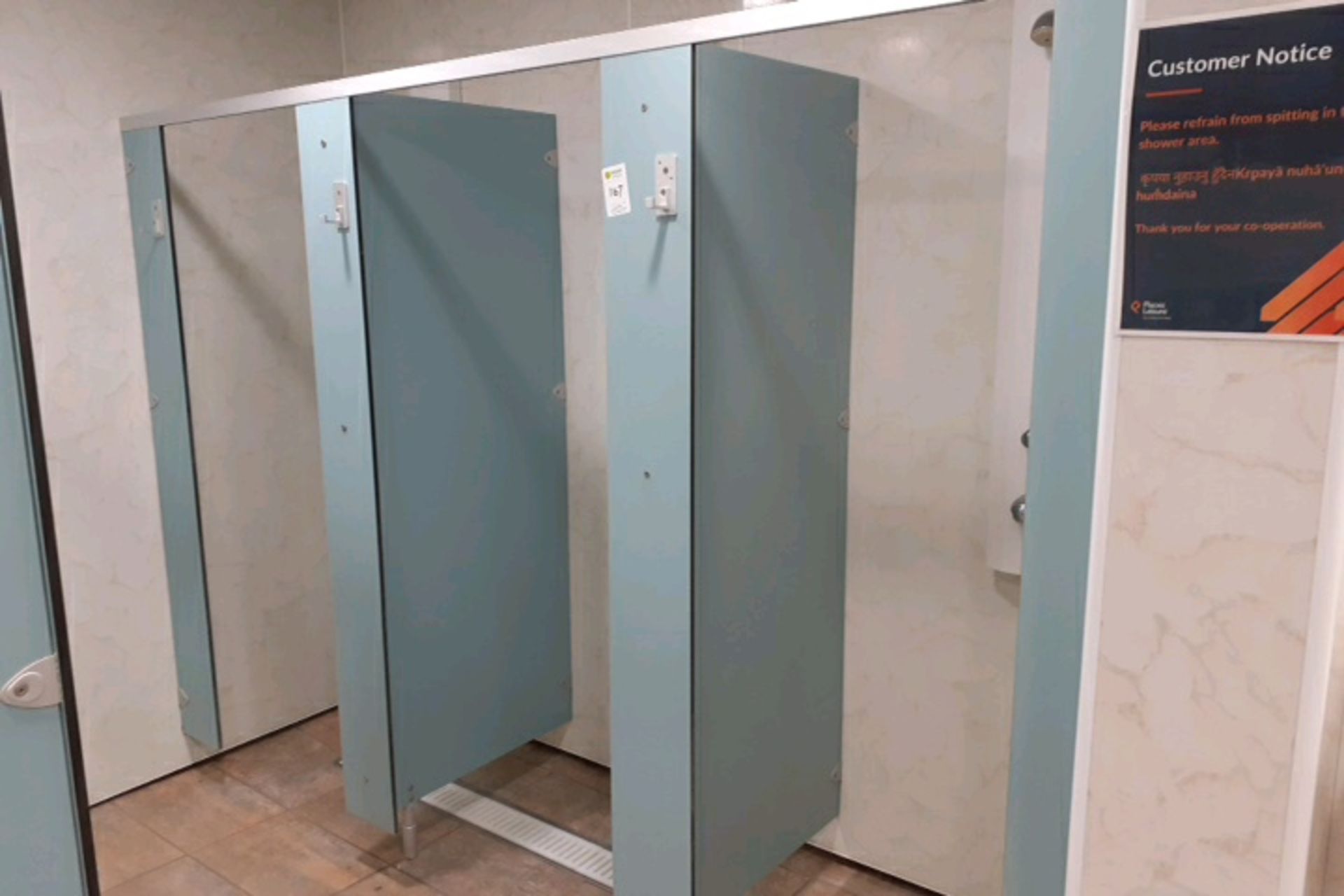 Shower cubicles