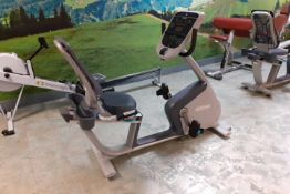 Recumbent exercise cycle