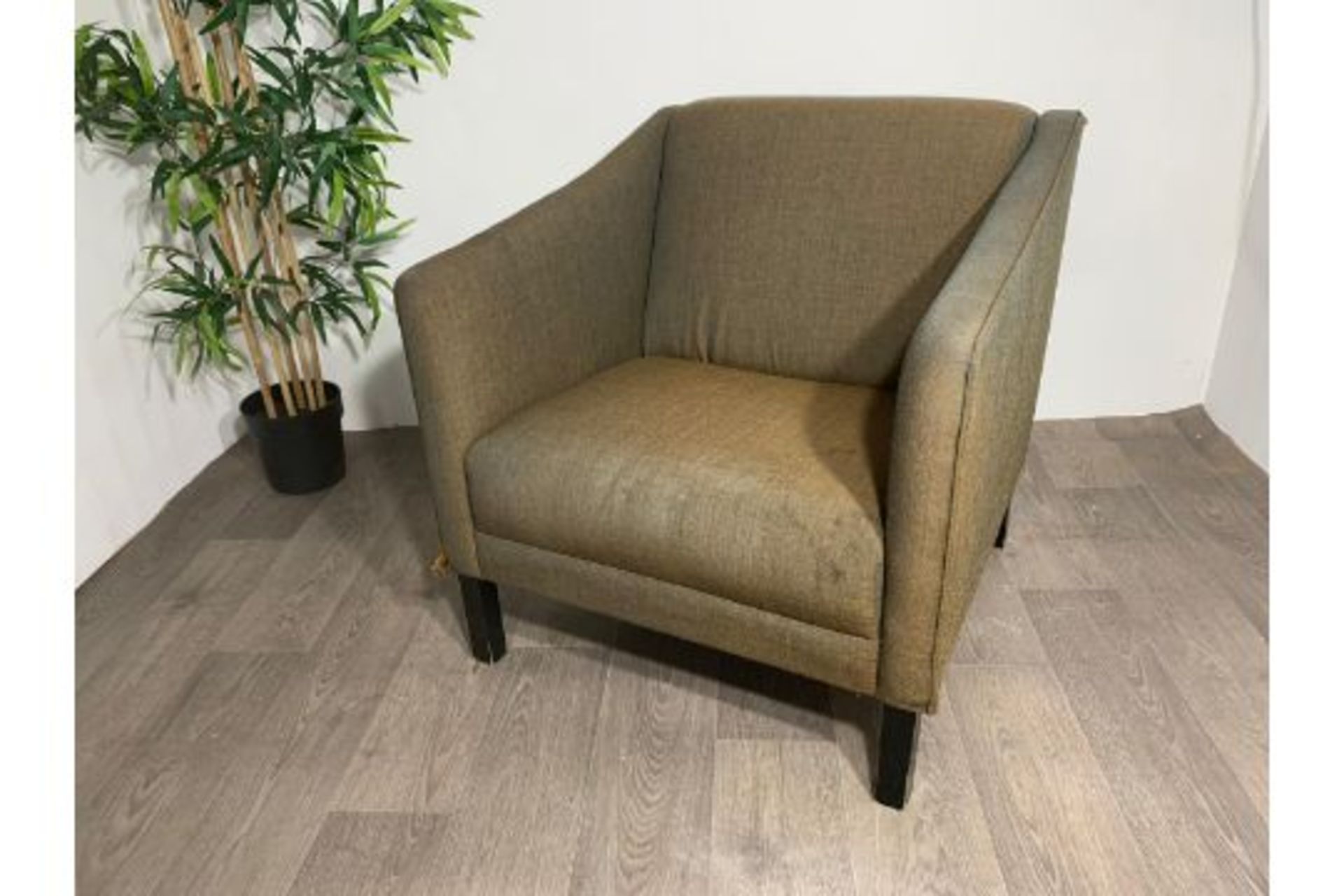 Commercial Grade Brown Armchair x 2 - Image 4 of 4