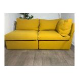 Modular 2 Piece Sofa