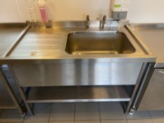 Stainless Steel Single Bowl Sink Unit