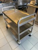 Stainless Steel Mobile Trolley