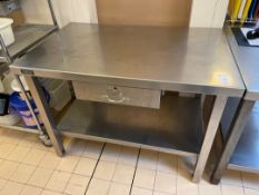 Benham Stainless Steel Prep Station