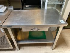 Benham Stainless Steel Prep Station