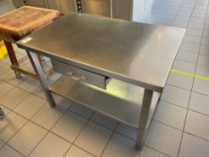 Benham Stainless Steel Prep Station