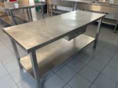 Stainless Steel Prep Station