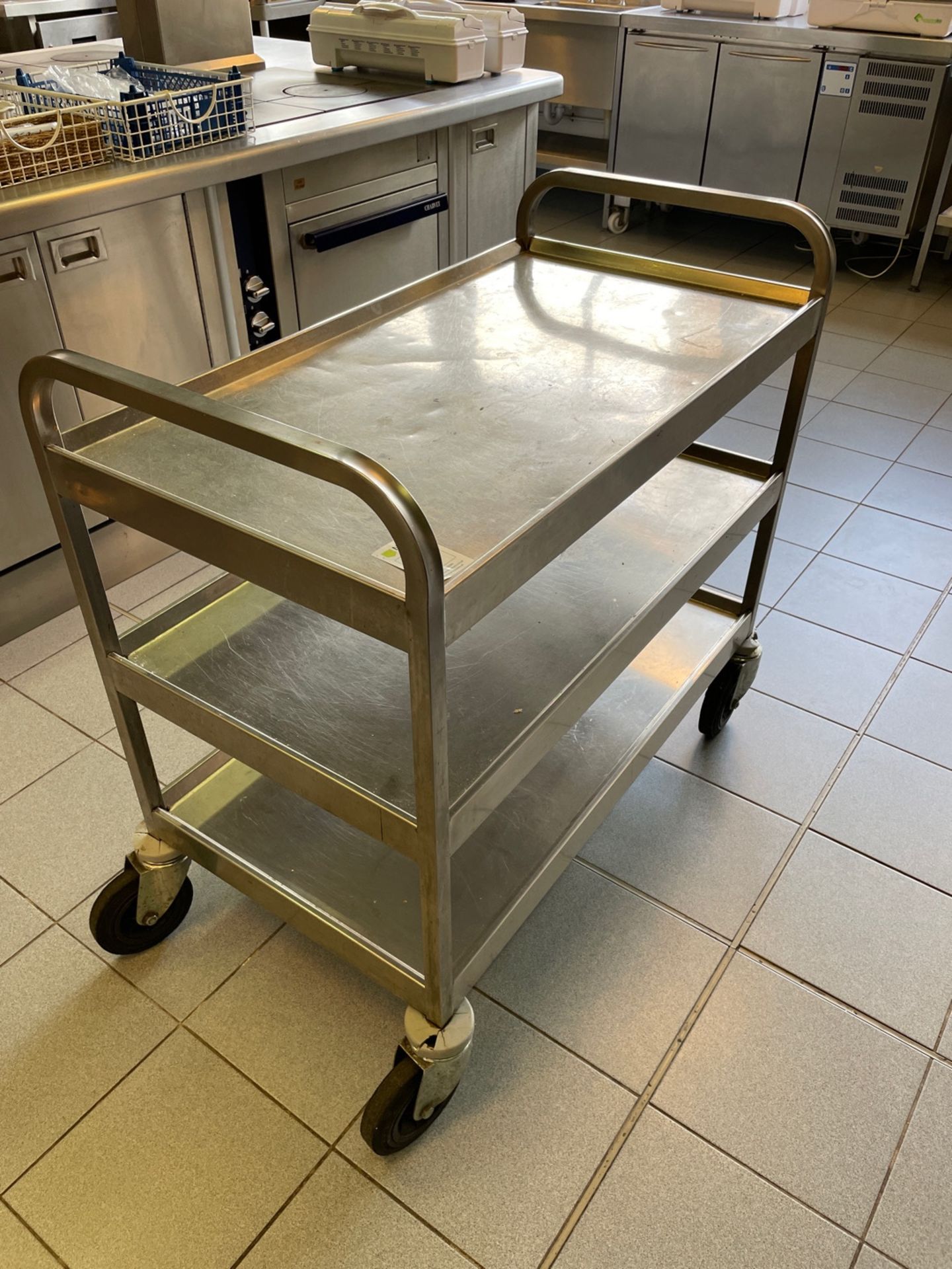 Mobile Stainless Steel Trolley