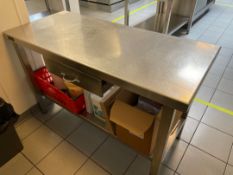 Benham Stainless Steel Prep Station