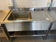 Stainless Steel Single Bowl Sink Unit