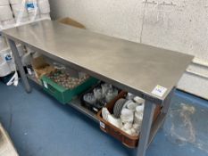 Benham Stainless Steel Prep Station