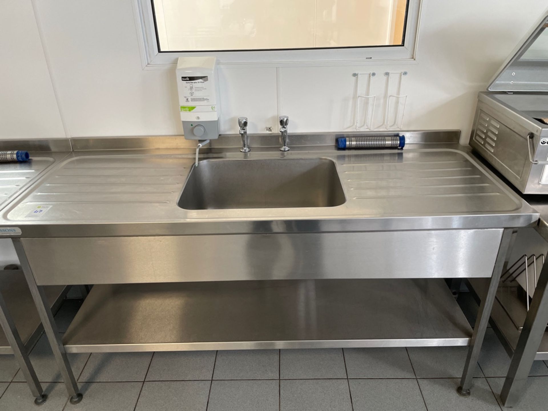 Stainless Steel Single Bowl Sink Unit