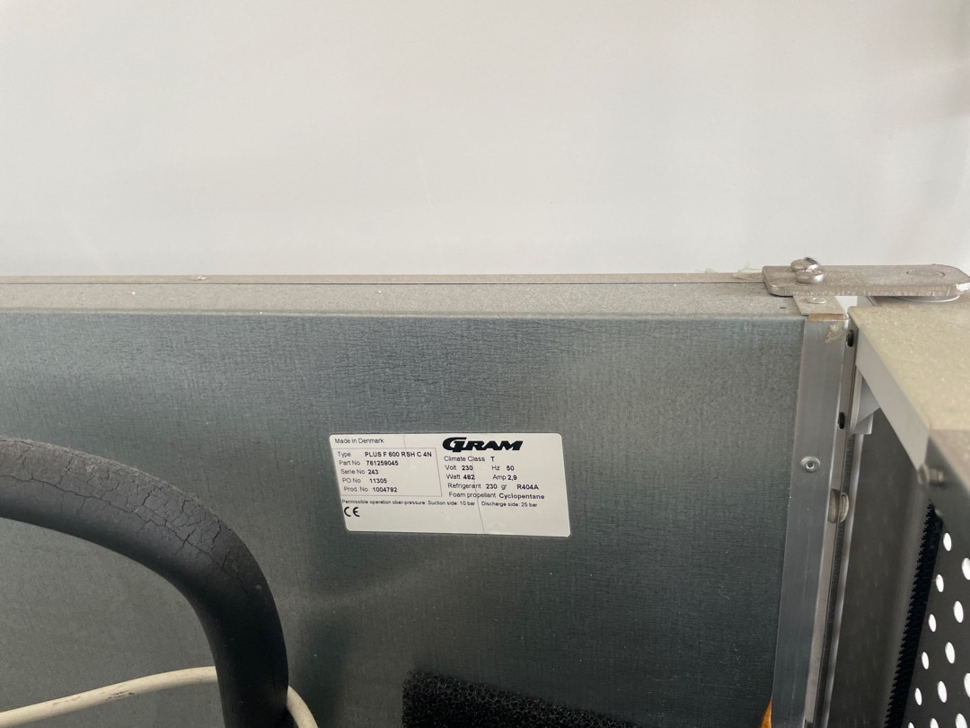 Gram Plus F 600 RSH C4N Upright Freezer - Image 3 of 3