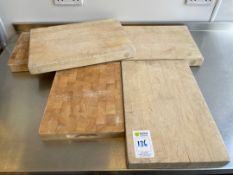 Selection Of Wooden Chopping Boards