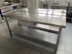 Benham Stainless Steel Prep Station