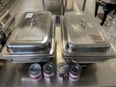 Rectangular Chafing Dishes & Chafing Fuel