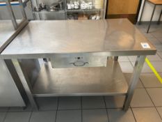 Benham Stainless Steel Prep Station