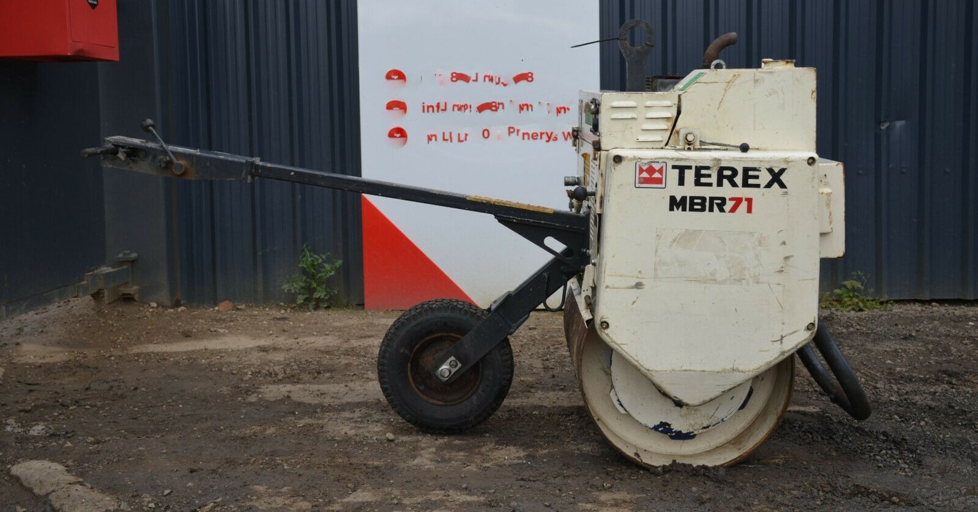 Terex mbr71 roller 2013 single drum - Image 8 of 11