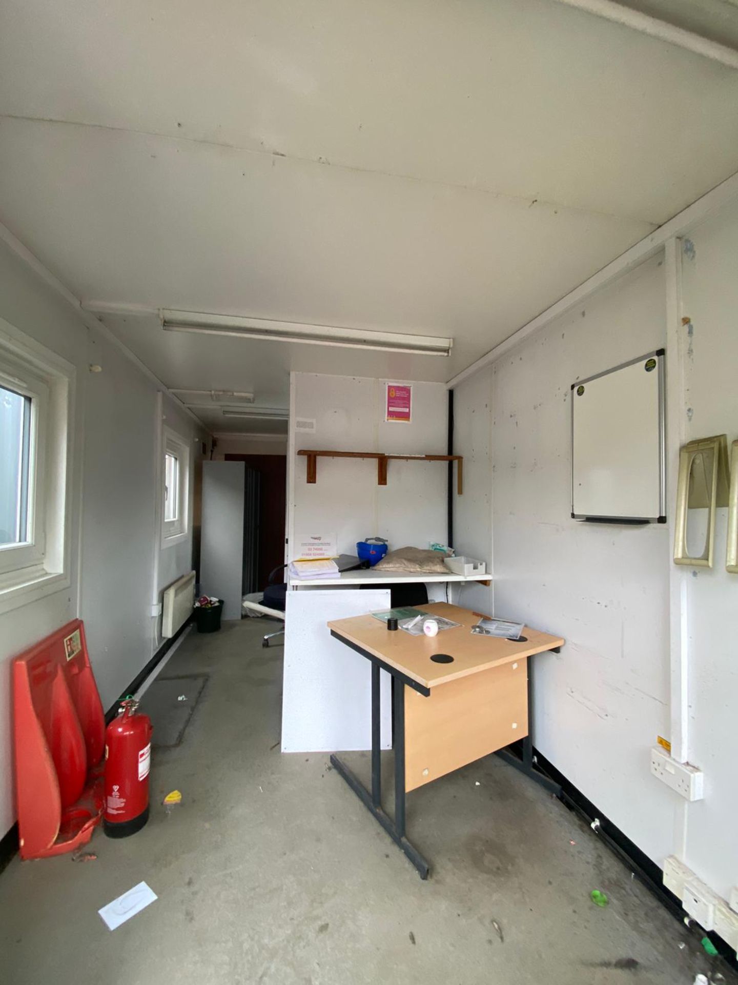 20ft site office canteen with office - Image 6 of 15