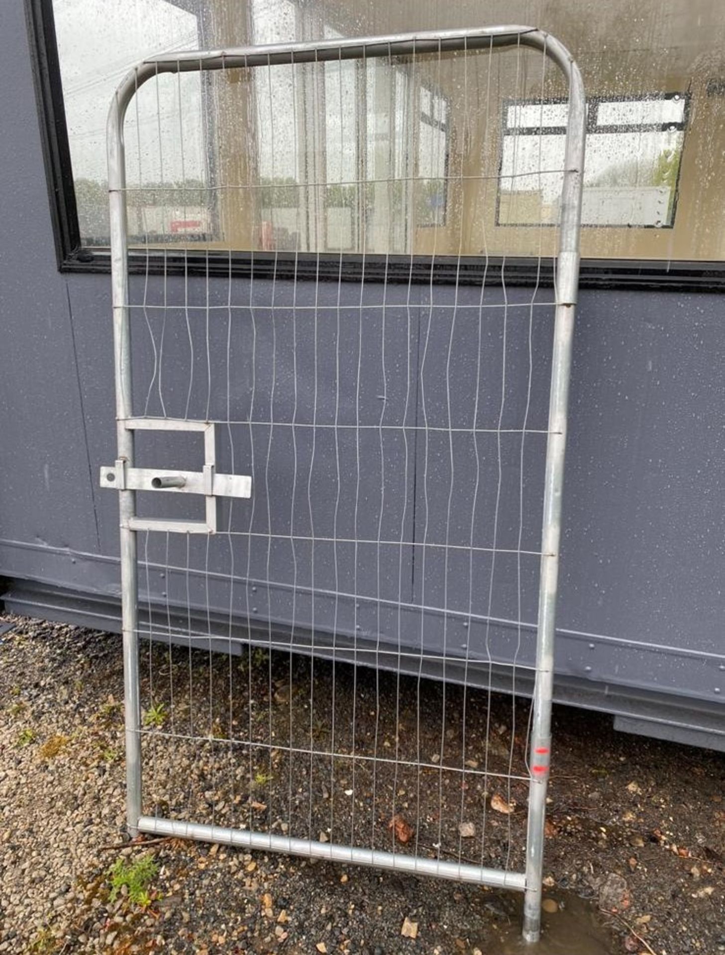 Heras fencing pedestrian gate