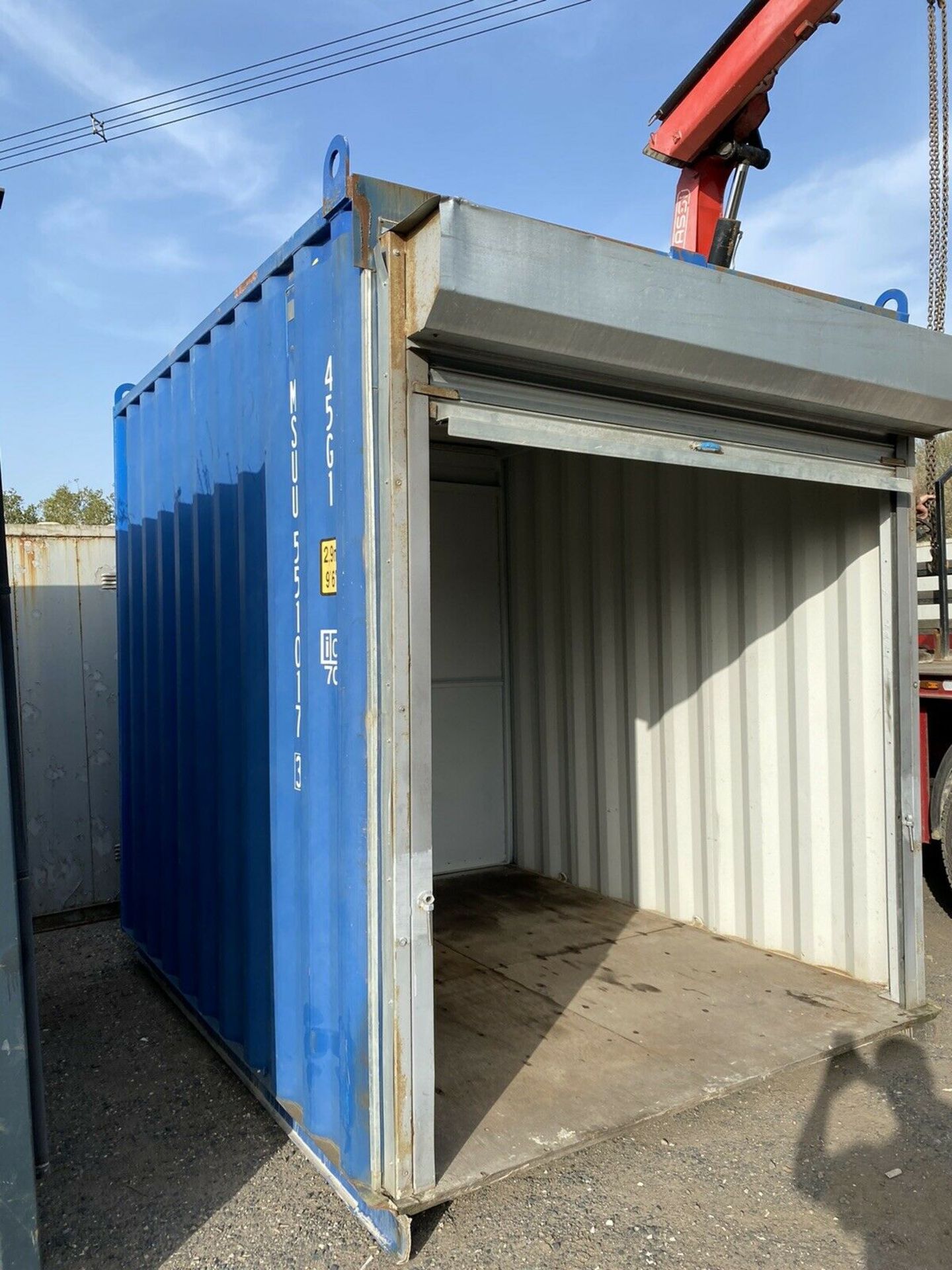 10ft High Cube Storage Container With Roller Shutter Door - Image 10 of 12