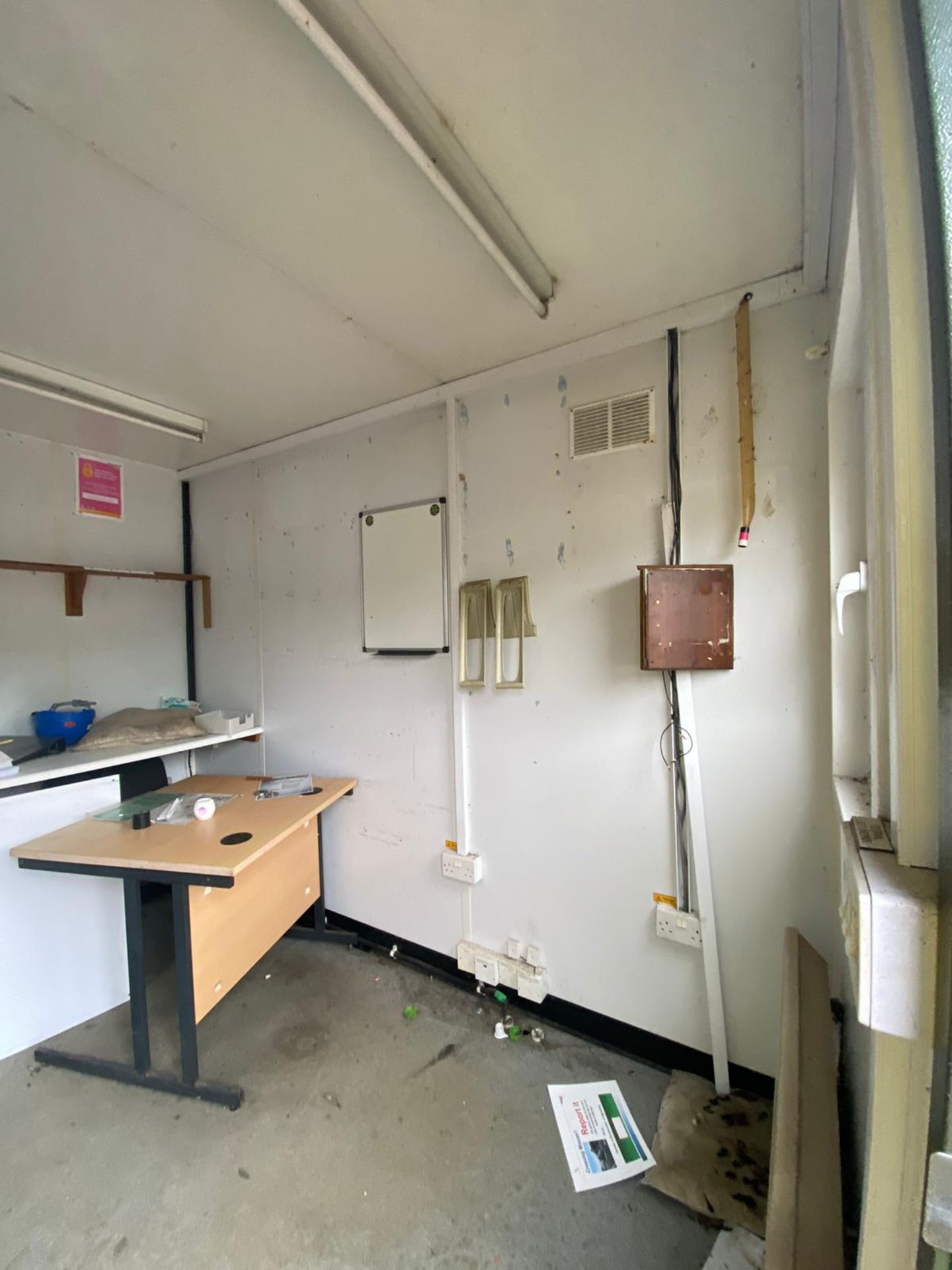 20ft site office canteen with office - Image 8 of 15