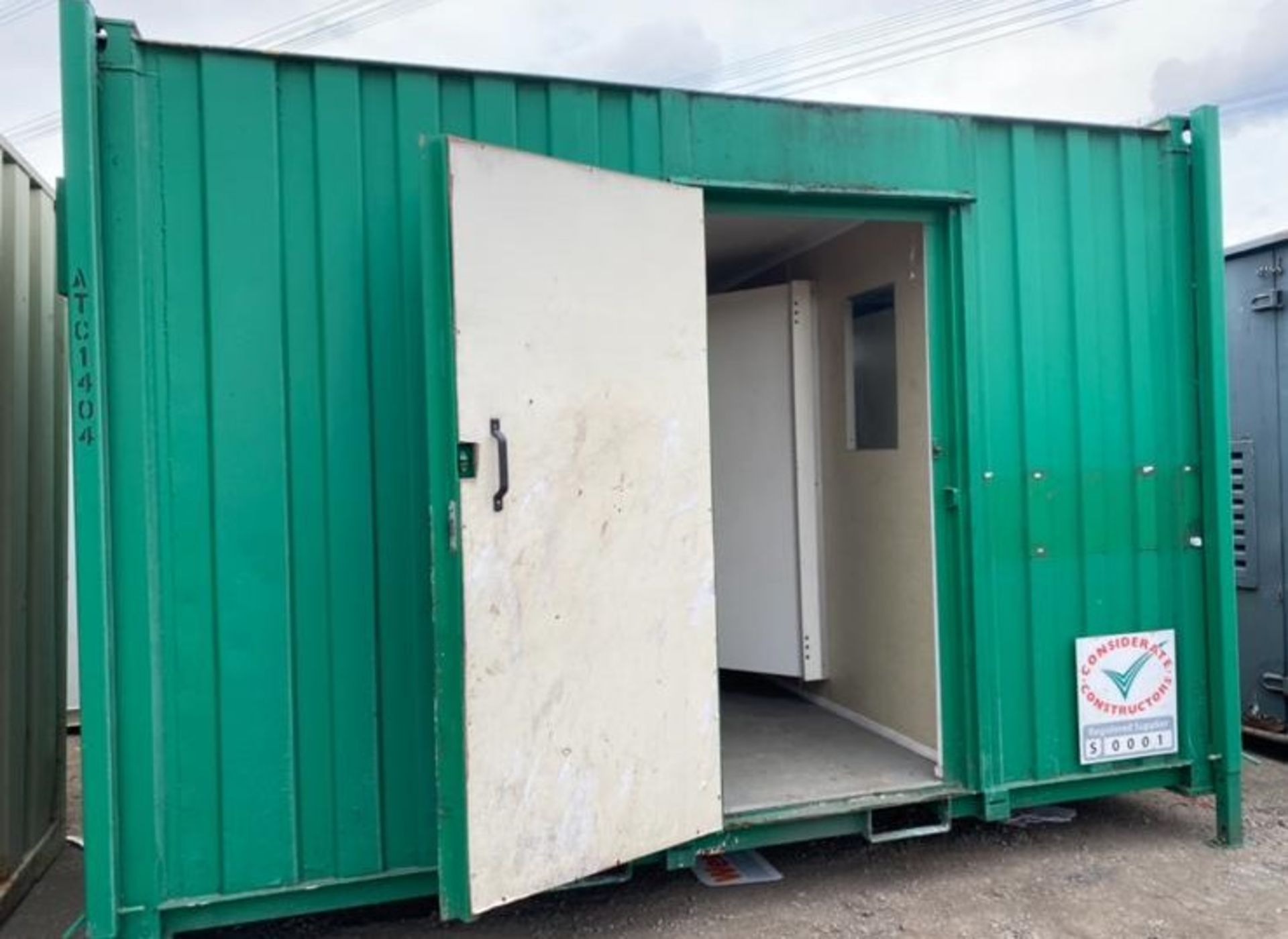 13ft 2 + 1 toilet block container