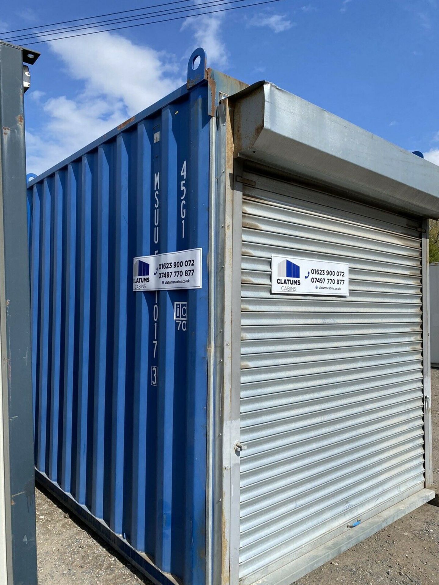 10ft High Cube Storage Container With Roller Shutter Door - Image 11 of 12