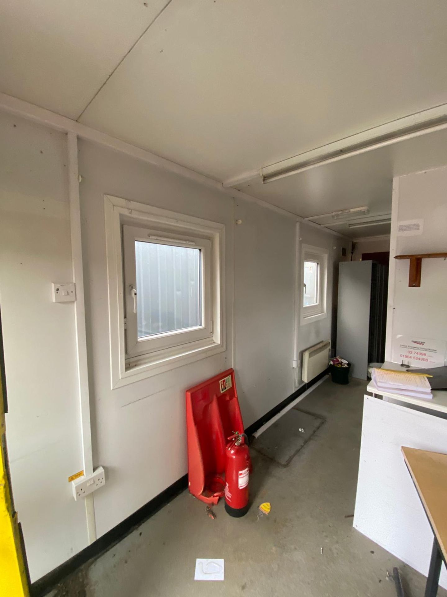 20ft site office canteen with office - Image 9 of 15