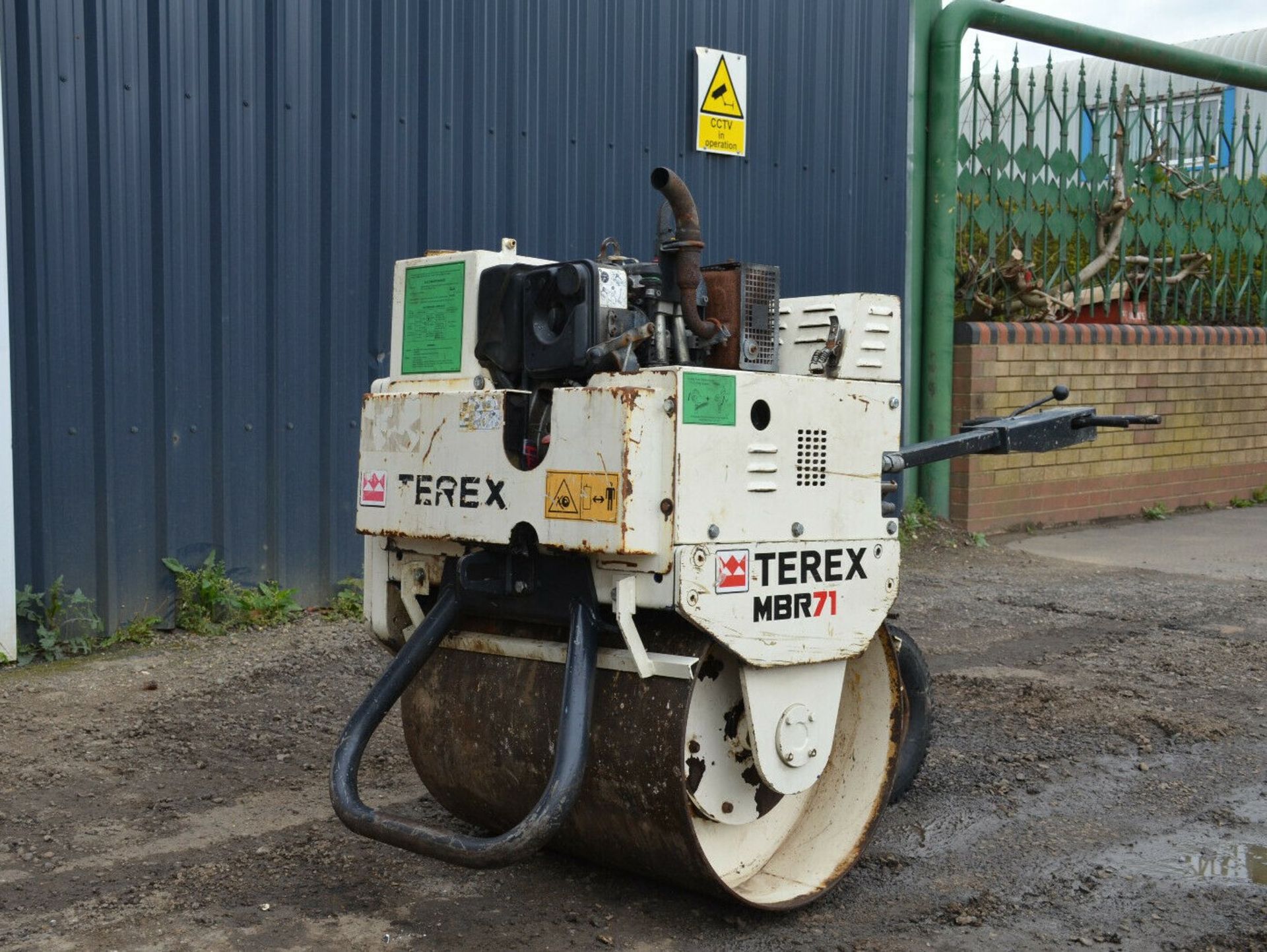 Terex mbr71 roller 2013 single drum - Image 5 of 11