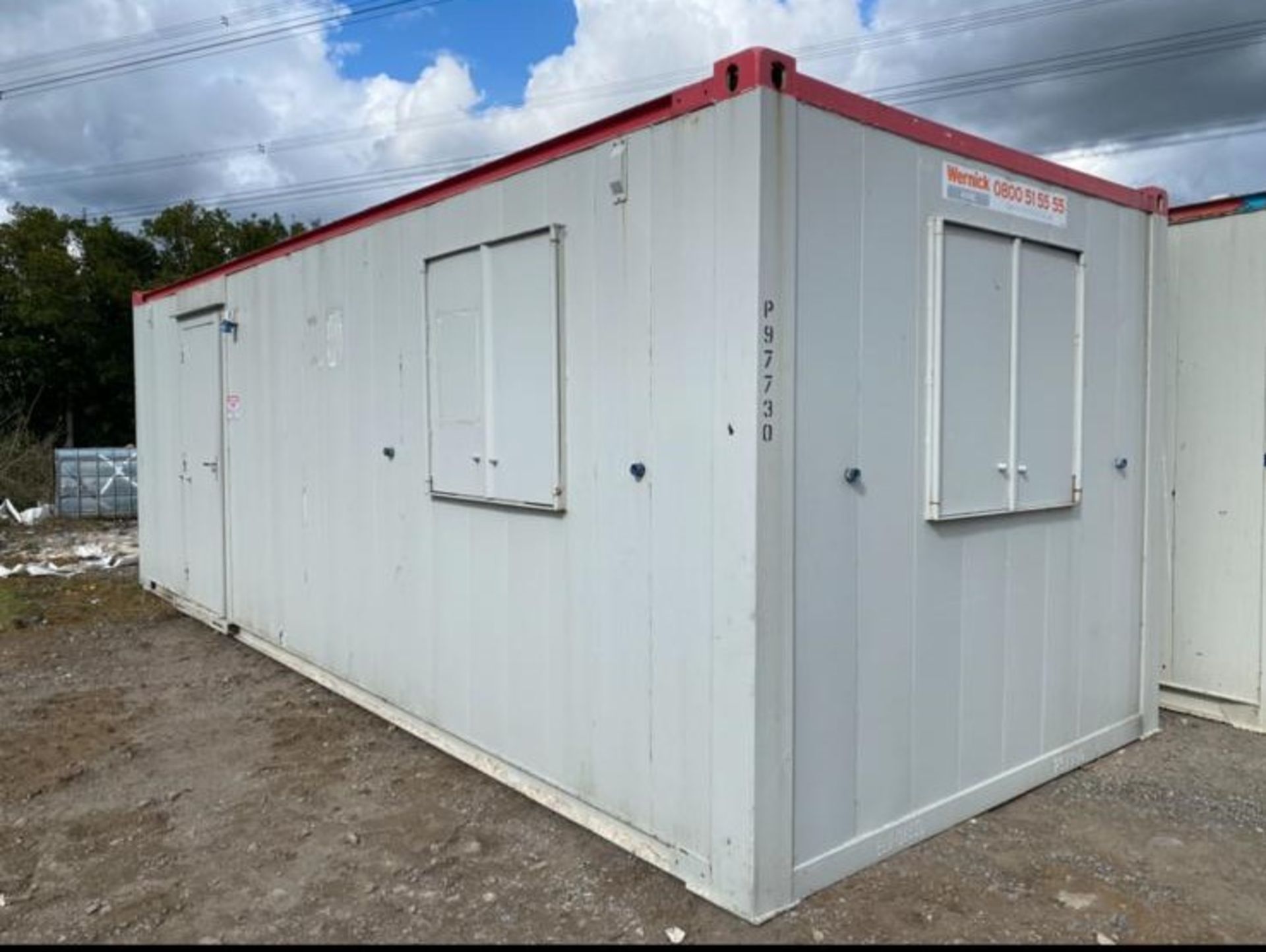 24ft site office canteen container cabin - Image 2 of 9