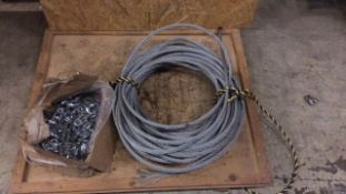 Steel bonding/lashing rope & grips