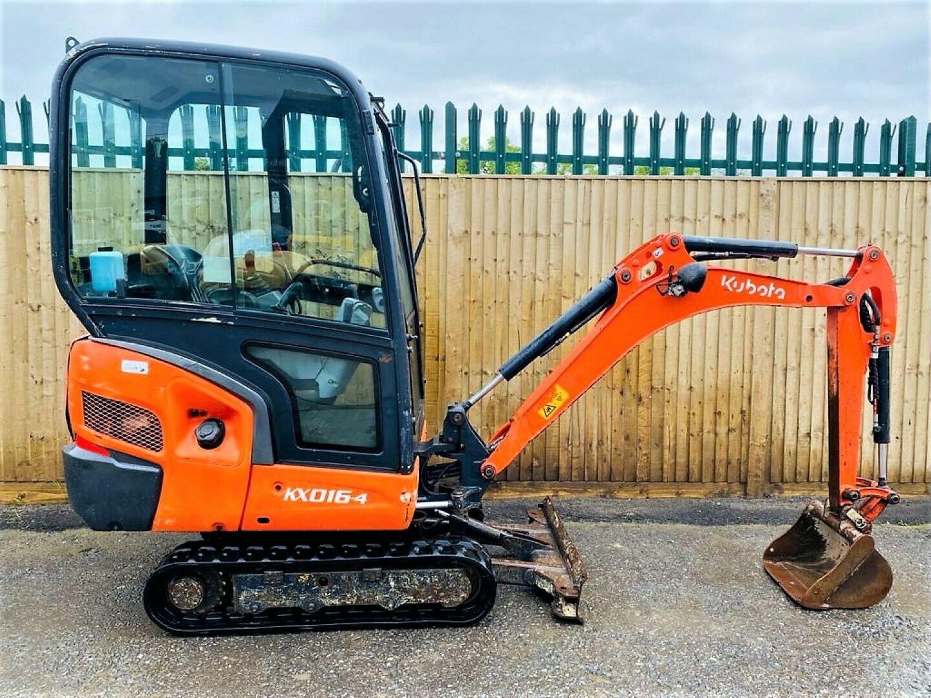 Kubota KX016-4 Excavator 2012