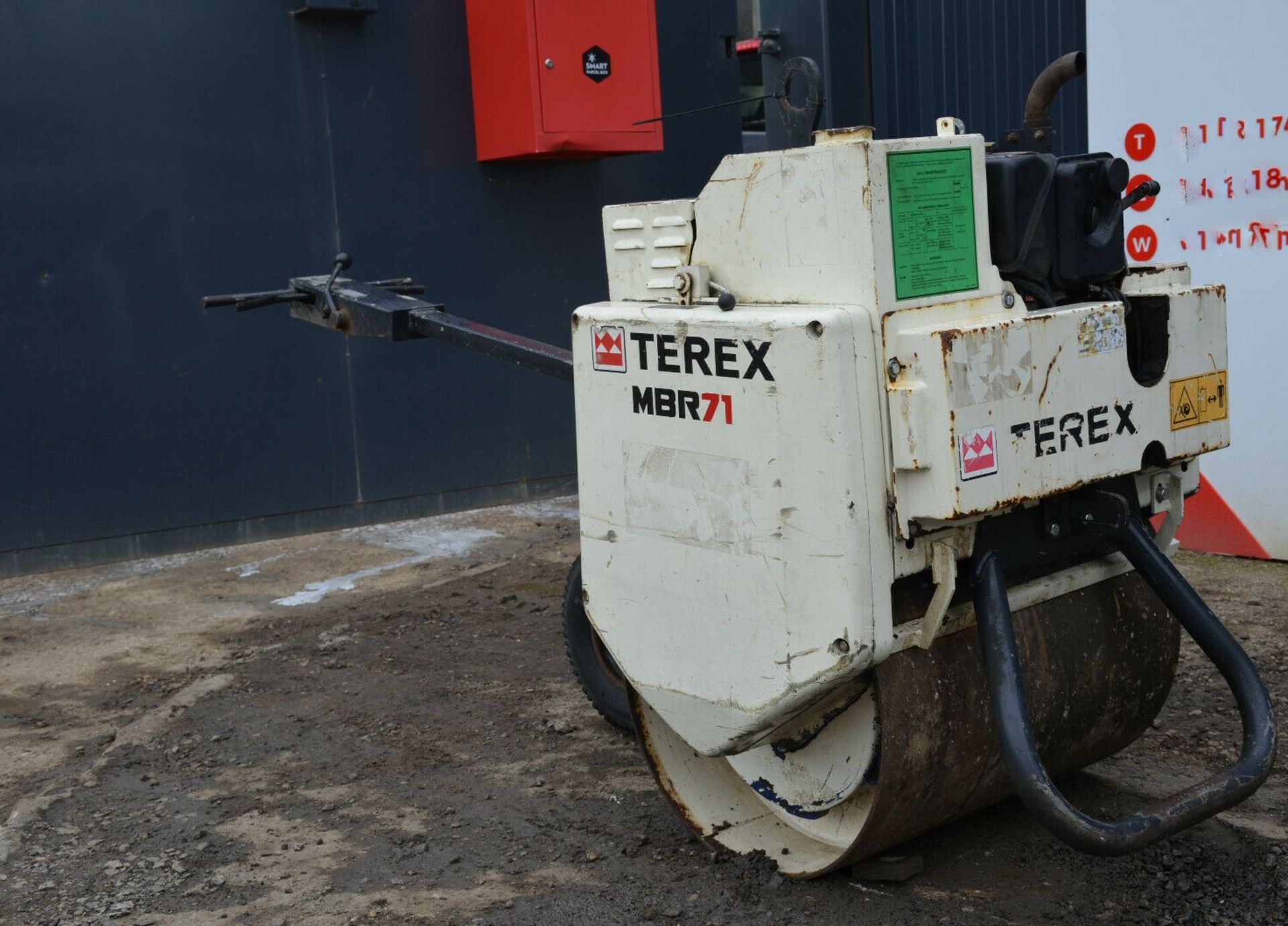 Terex mbr71 roller 2013 single drum - Image 7 of 11