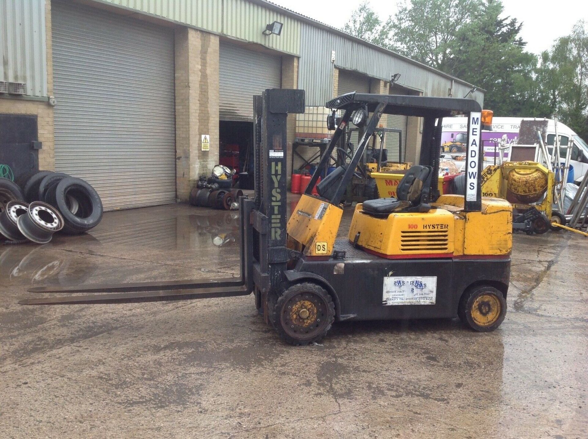 Hyster 4 ton diesel forklift - Image 4 of 6