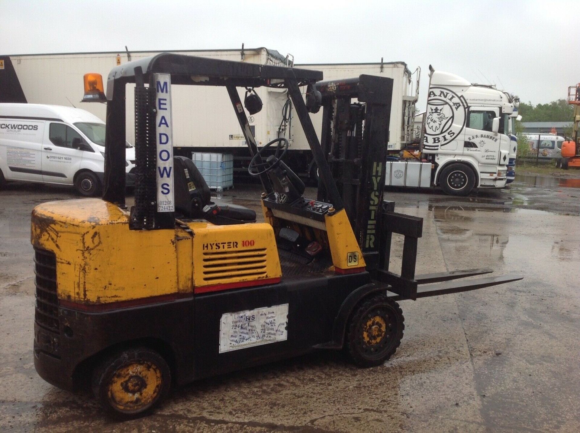 Hyster 4 ton diesel forklift