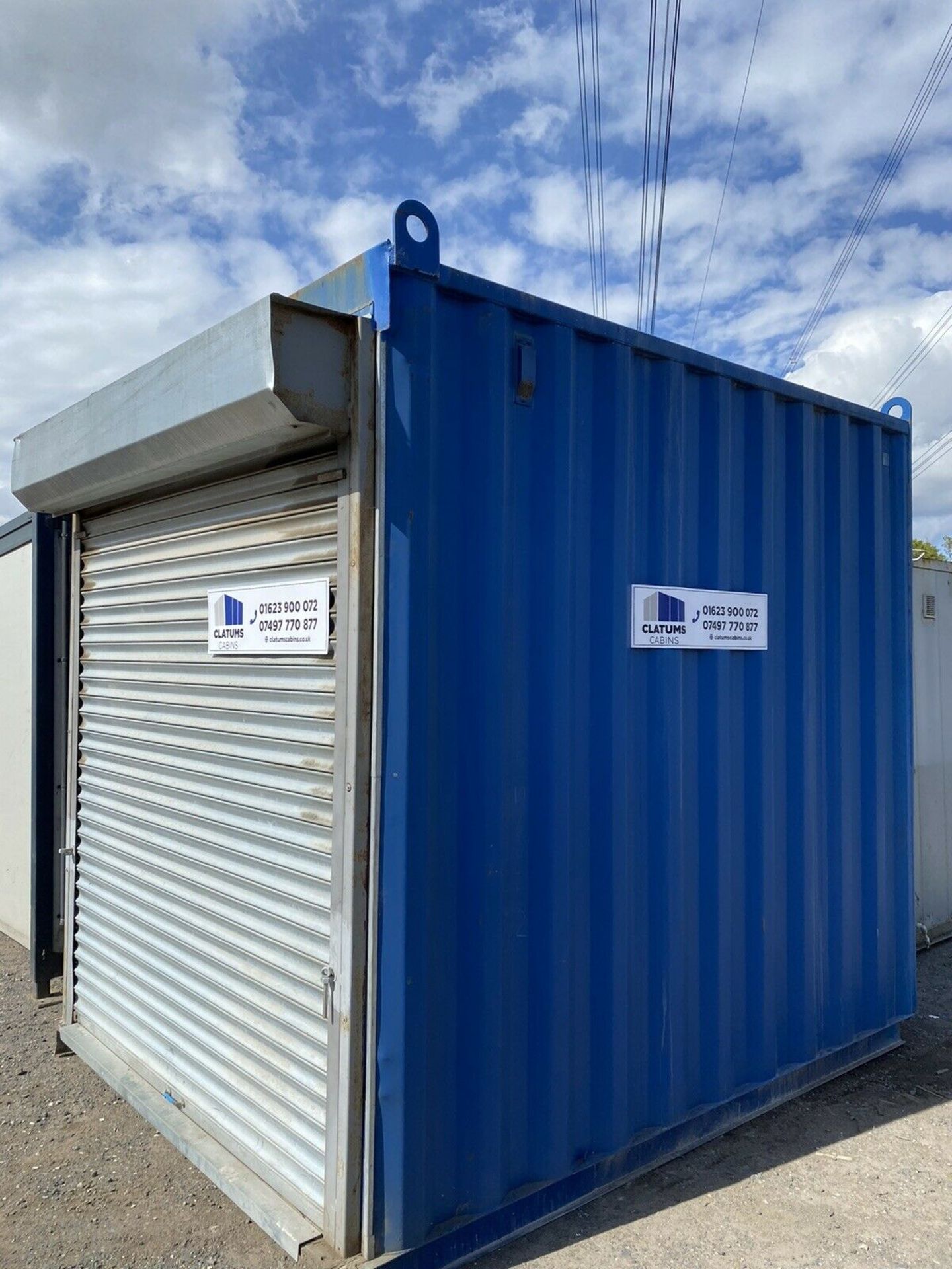 10ft High Cube Storage Container With Roller Shutter Door - Image 6 of 12